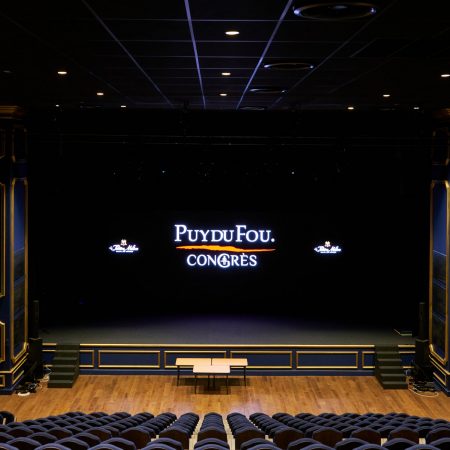 Puy du Fou Congrès Videlio - intégration audiovisuelle