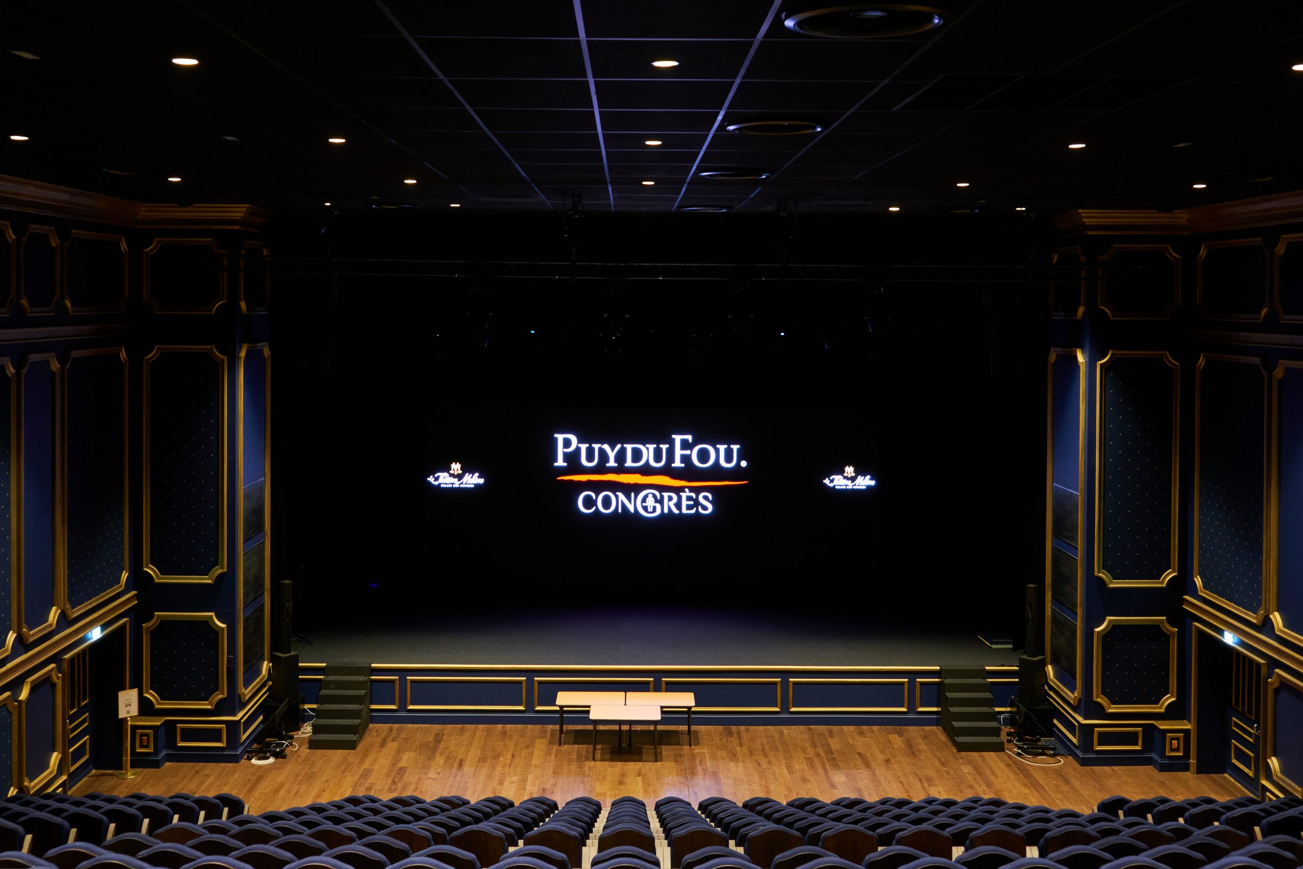 Puy du Fou Congrès Videlio - intégration audiovisuelle