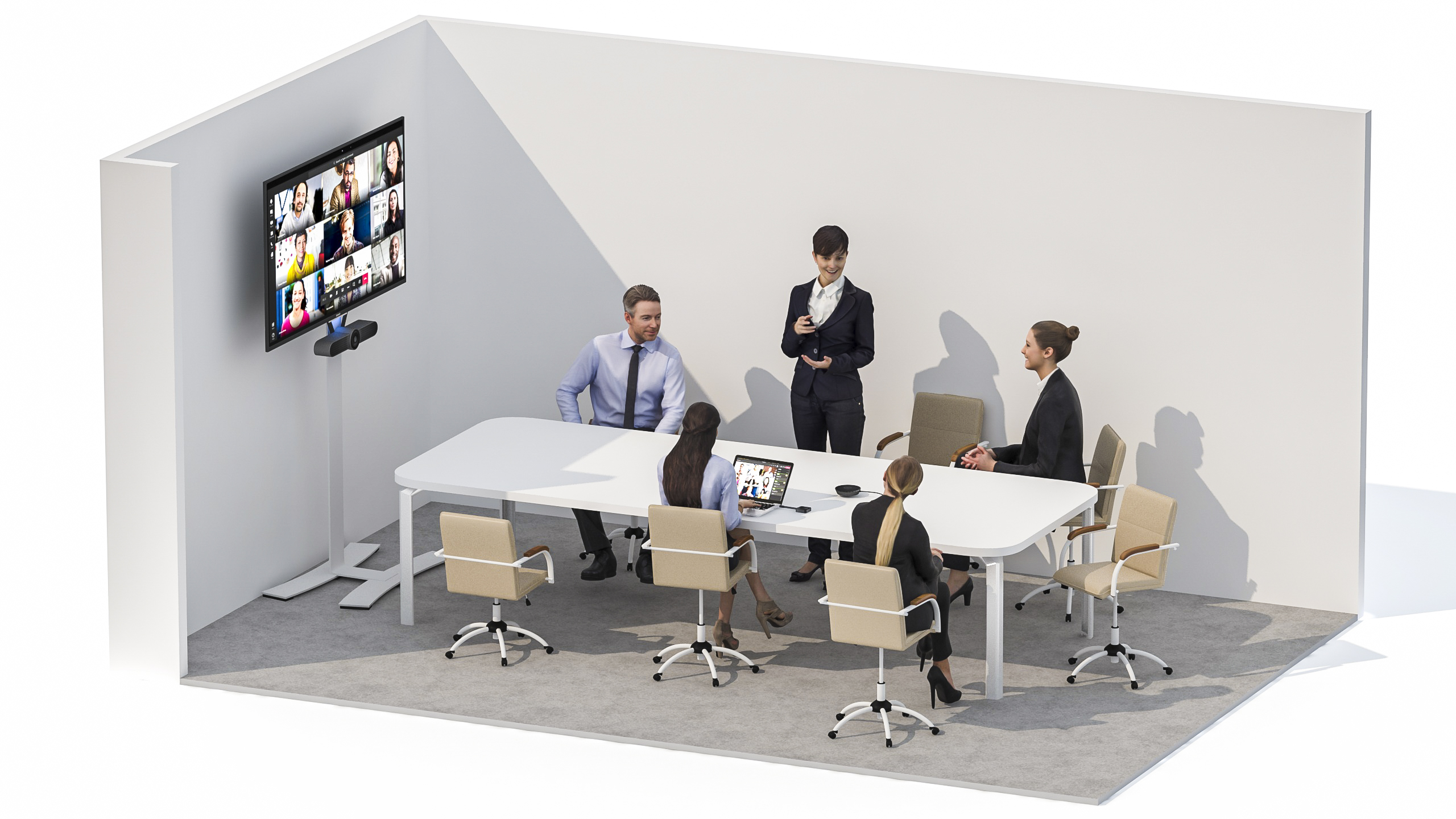 Videlio - Salle de reunion BYOD