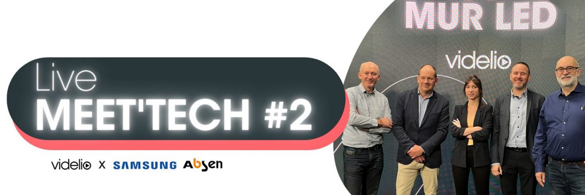 MEET’TECH #2 –  MUR LED, DE LA SALLE DE REUNION JUSQU’AU BATEAU DE CROISIERE