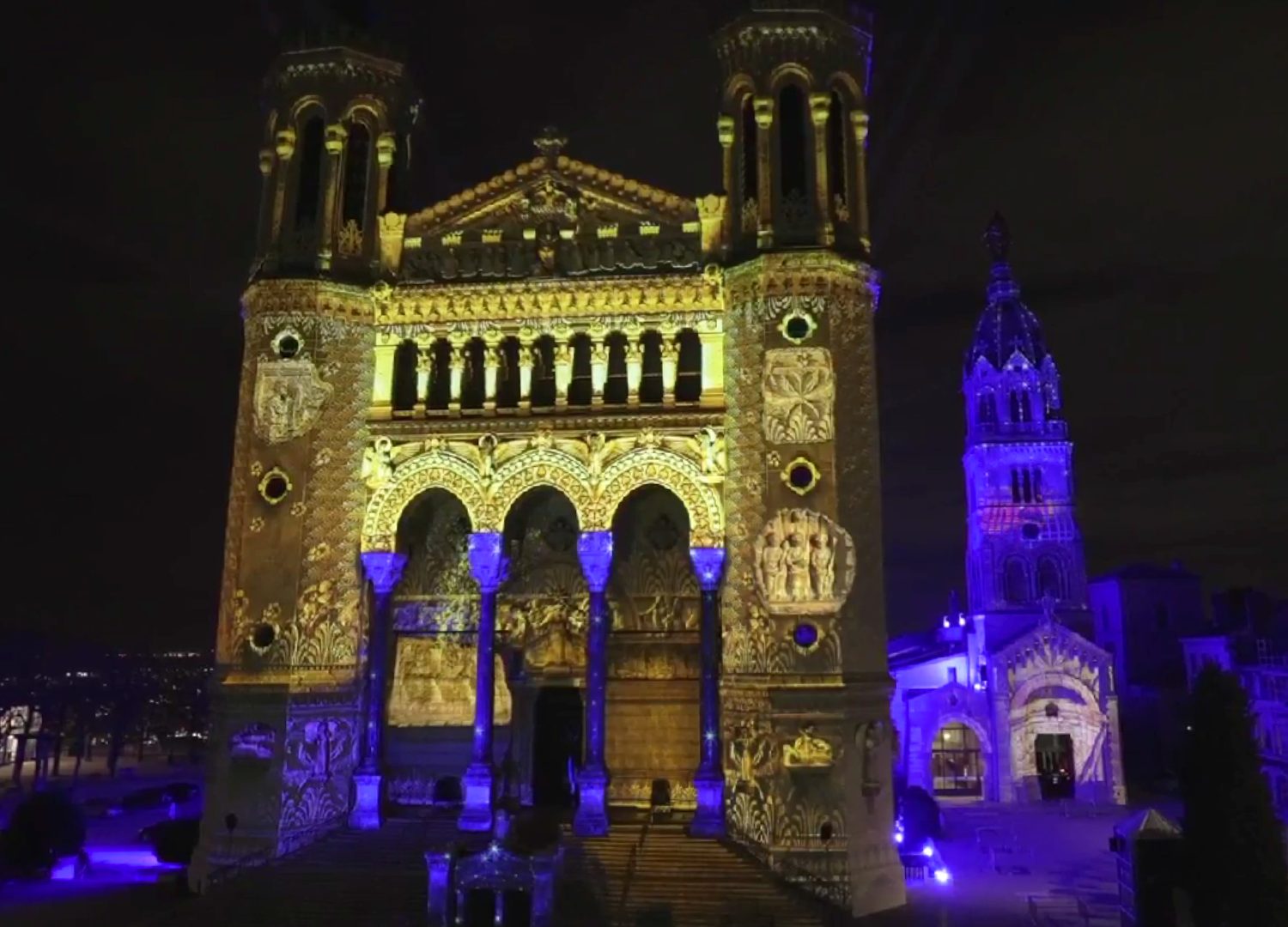 Lyon-Fourvière-Videlio-scenotechnique-scenographie-mapping-audiovisuelprojection-lumière