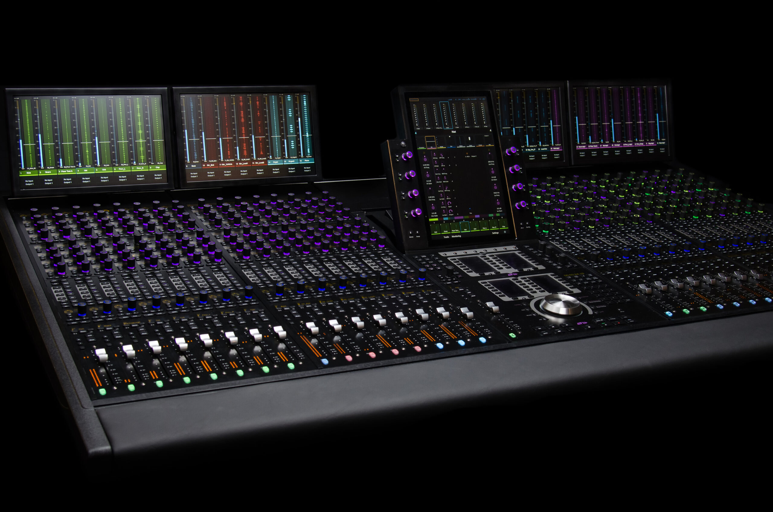 Avid S6 Angle BlkBG-post production-pro tools-videlio