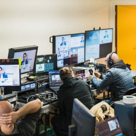 Illustration de la post production réalisé par Videlio Events pour la captation streaming du congrès Metal AMS 2024 - CETIM