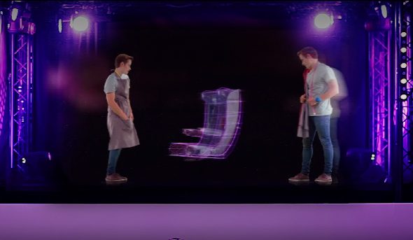 Hologramme Technologie Holographique Videlio Evenementiel