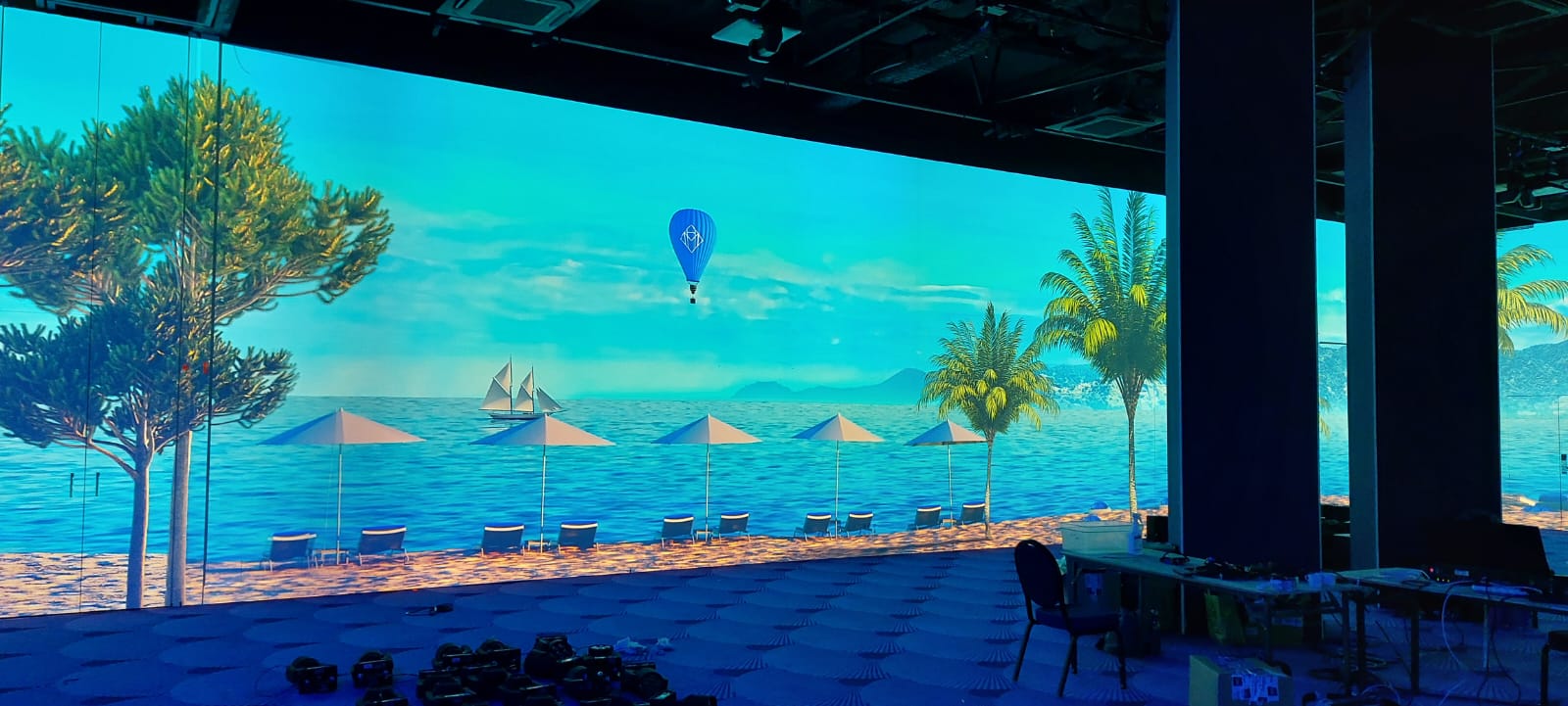 Illustration du ballroom de l'Hotel Martinez - 2