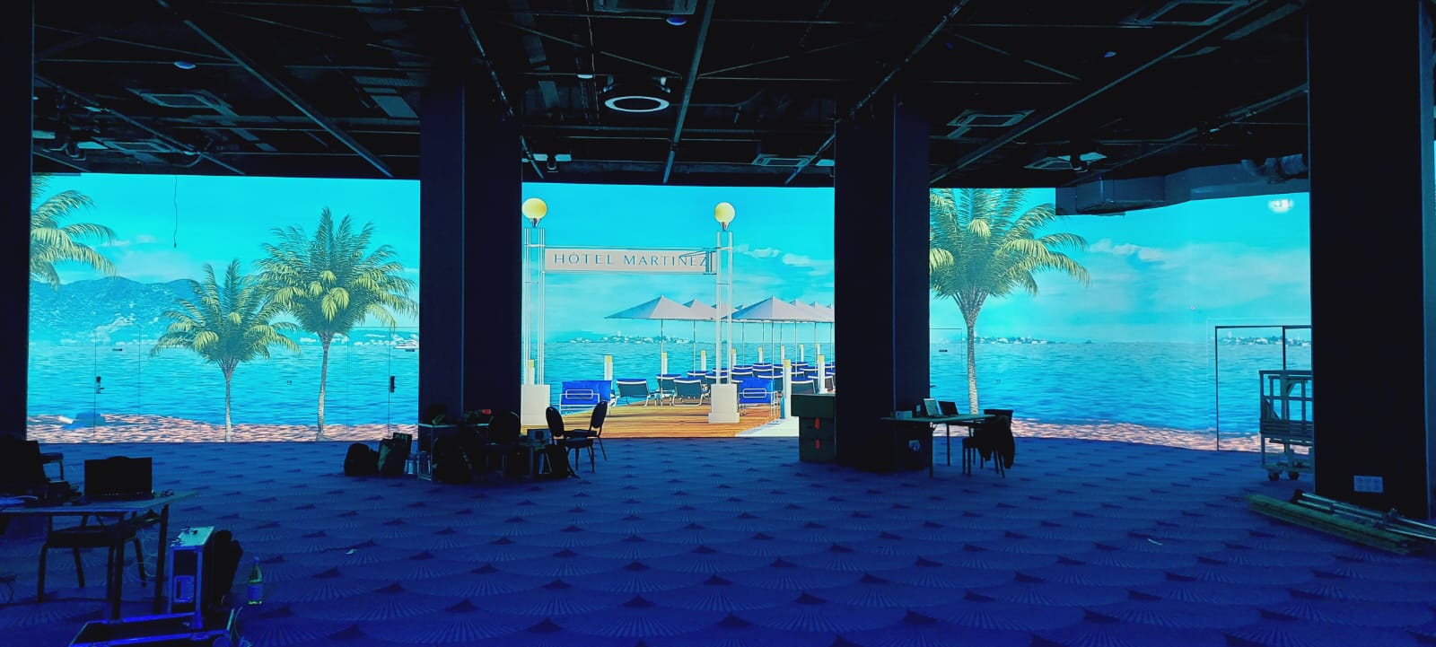 Illustration du ballroom de l'Hotel Martinez - 1