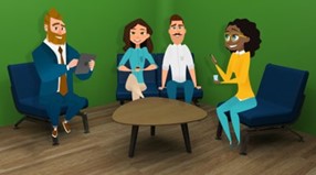 Illustration studio format informel