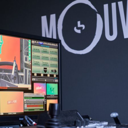 Illustration du dispositif audiovisuel déployé par Videlio pour transformer le Studio Mouv’ de France Radio - 15