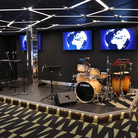 Illustration du mur LED réalisé par Videlio pour MSC Grandiosa - 2