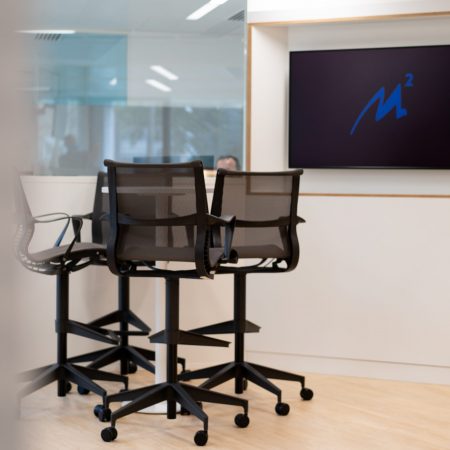Illustration de l'audiovisuel d'un espaces de collaboration conçu par Videlio pour Murex - 2