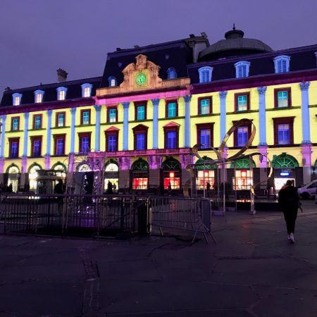 Illustration de la projection immersive et mapping déployés par Videlio dans plusieurs villes pour La Région de Lumières - 6