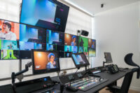 Illustration du studio audiovisuel flexible et modulable conçu par Videlio pour pour Warner Music France - 4
