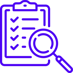 Icone illustrant les services d'audit et de conseil audiovisuel assurés par les équipes de Videlio