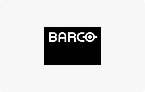 Logo de Barco Partenaire Technologique de Videlio