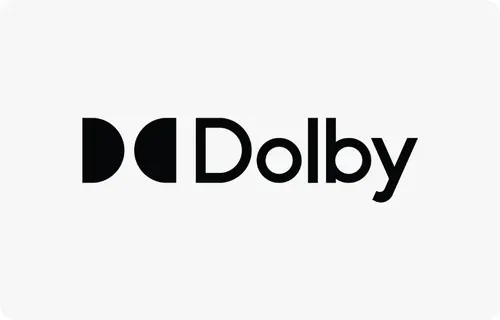 Logo de Dolby Partenaire Technologique de Videlio