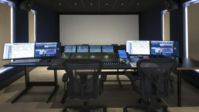 Fabrication Pupitre Postproduction