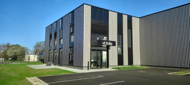 Illustration de la façade de l'agence Videlio Strasbourg