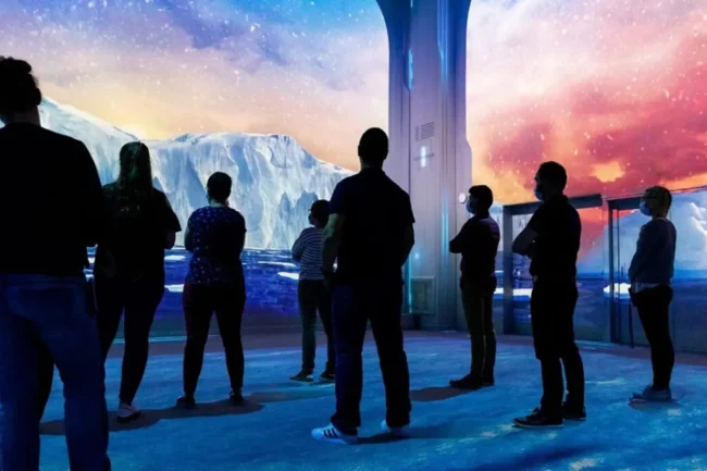 Projection 360 Salle Immersive