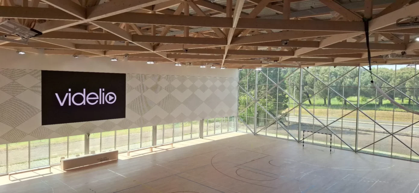 Videlio Bordeaux Integration Audiovisuelle Gymnase