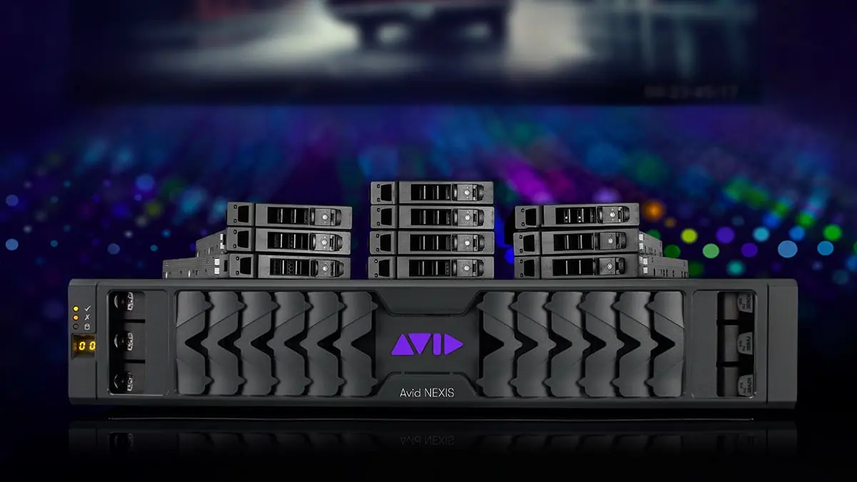 Système de stockage partagé Avid NEXIS pour la post-production vidéo