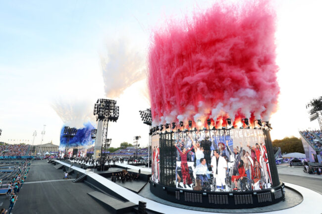 Videlio Vertex   Cérémonie Ouverture Opening Ceremony Olympic Games 2024